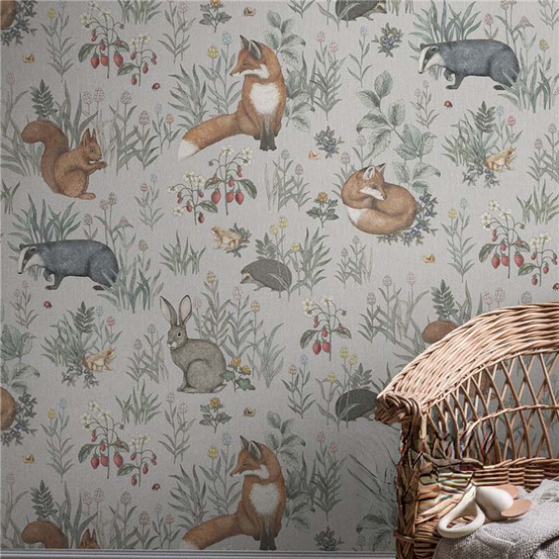 Home Improvement Background - custom Northern European light wallpaper bedroom