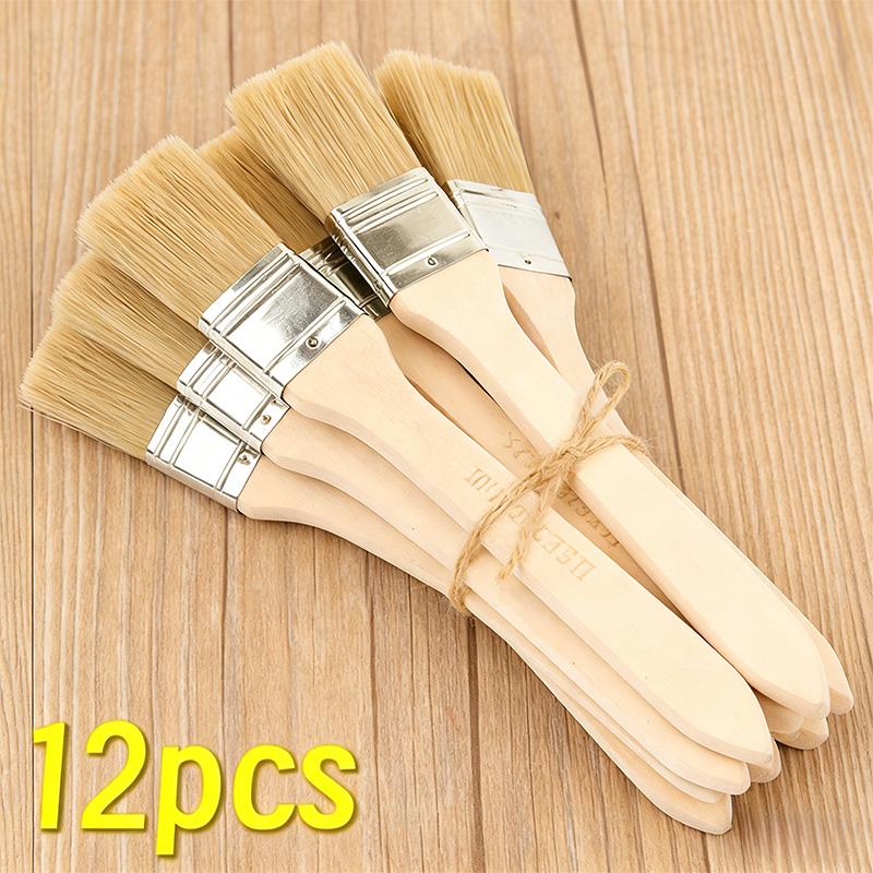 1-24Pcs Professional Paint Bru - Wood Stain Brush review and price