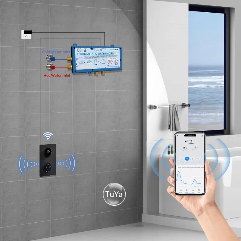 Digital Shower Mixer Thermosta - App Home Improvement review and price