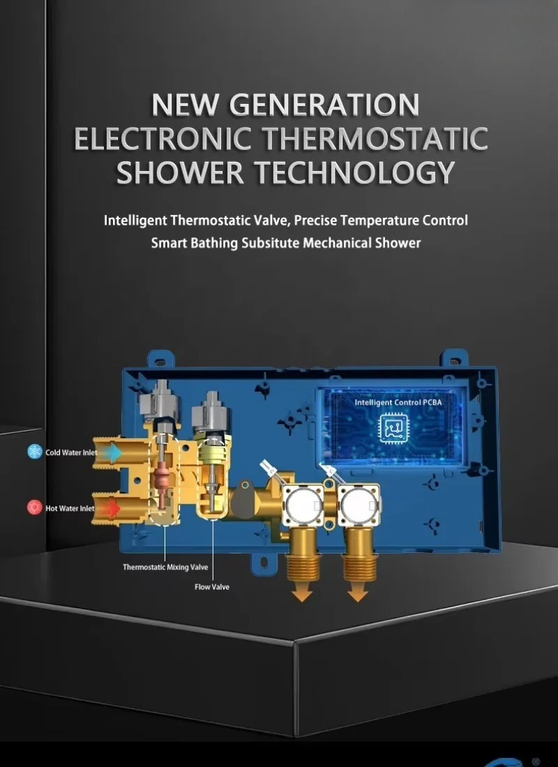 Digital Shower Mixer Thermosta - App Home Improvement review and price