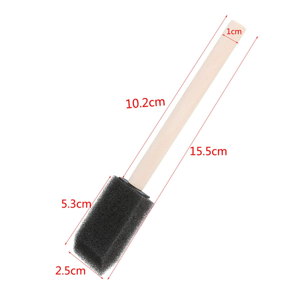10Pack 2 Inch Polyurethane Spo - Wood Stain Brush review and price