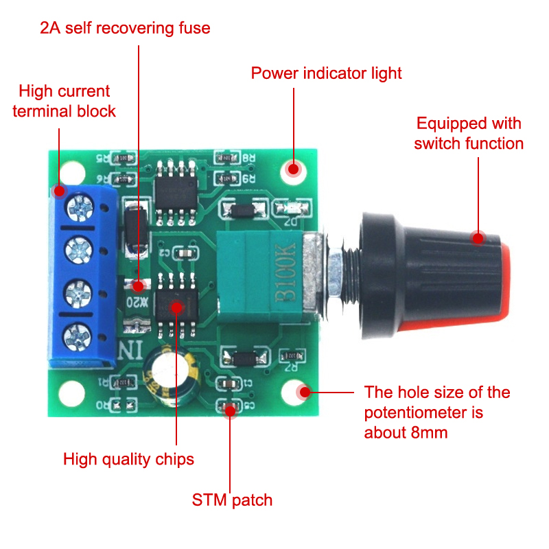 1Pcs Adjustable Speed DC Motor - Home Improvement Usa review and price