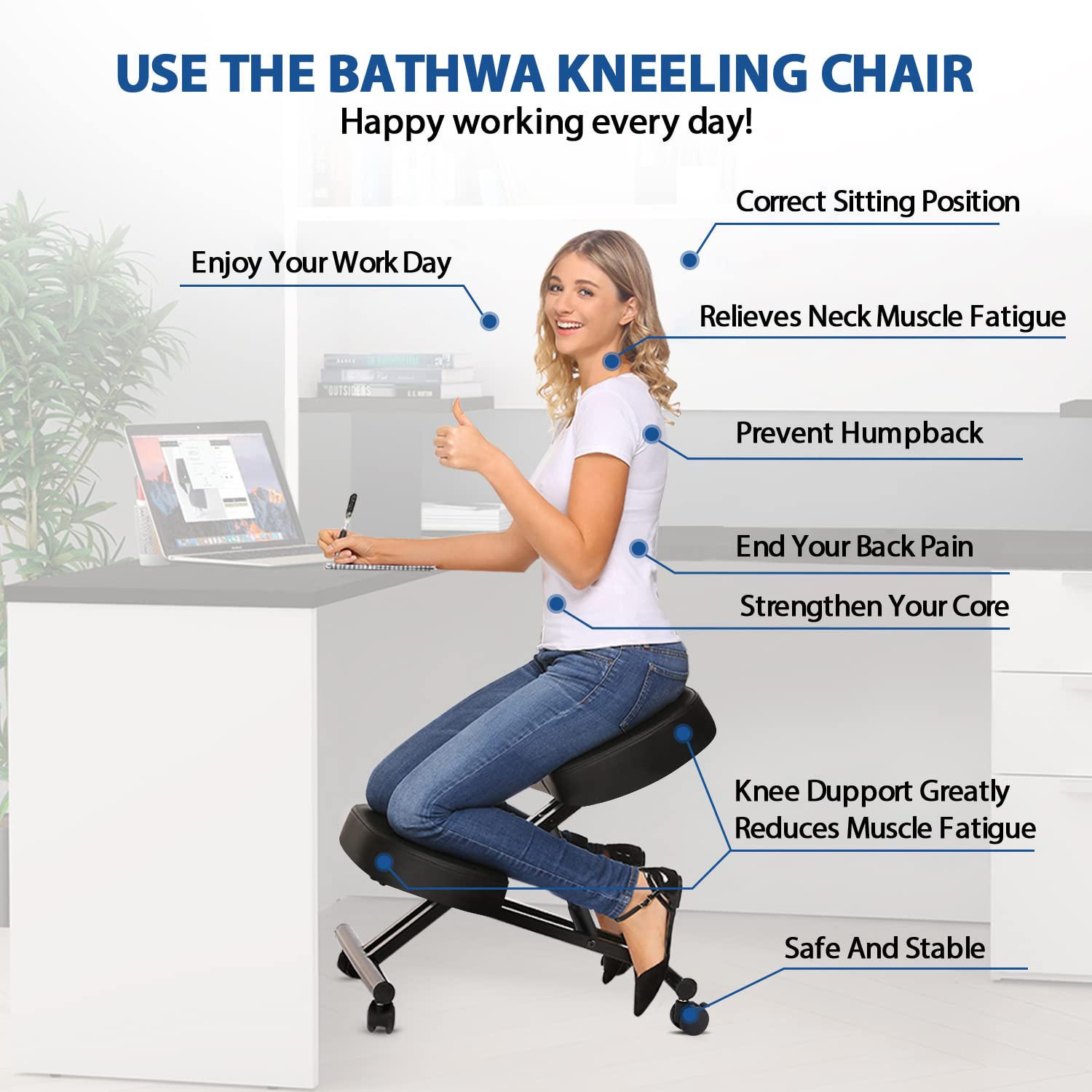Kneeling Chair Ergonomic for O - Home Improvement Usa review and price