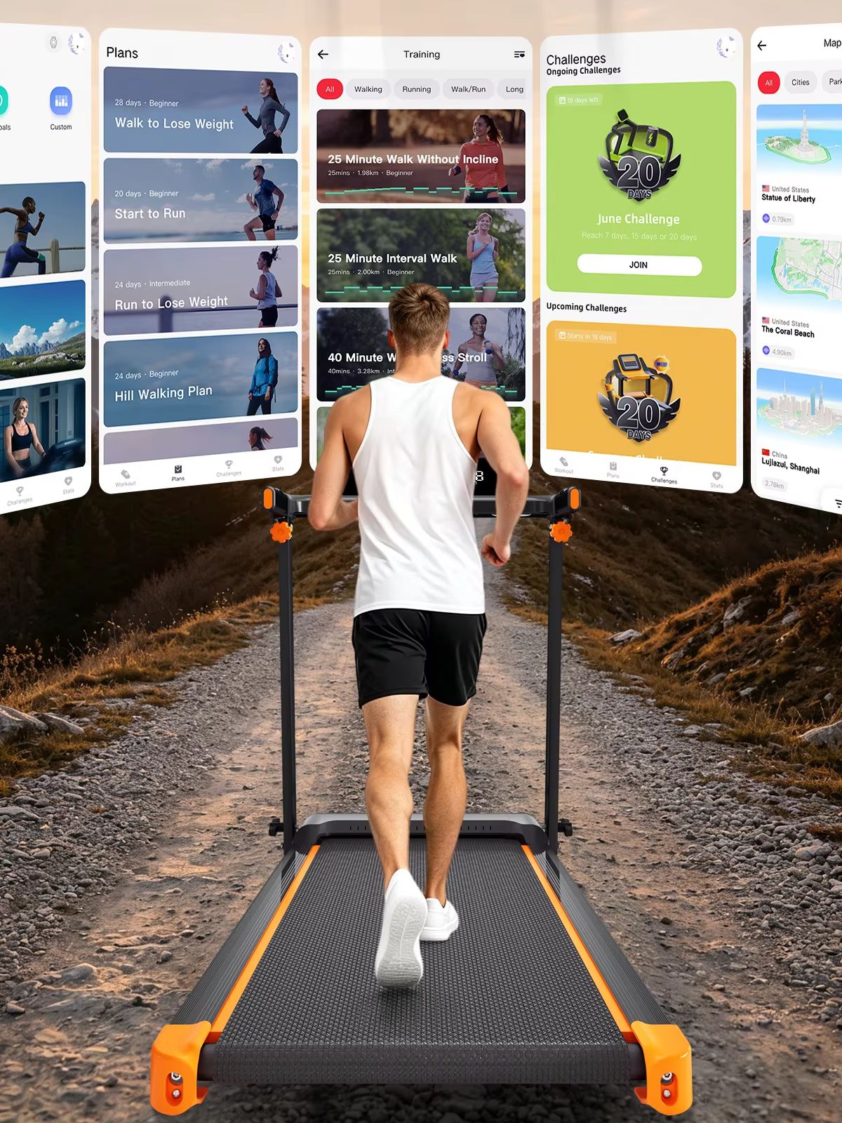 Quiet 3-in-1 Foldable Walking  - App Home Improvement review and price