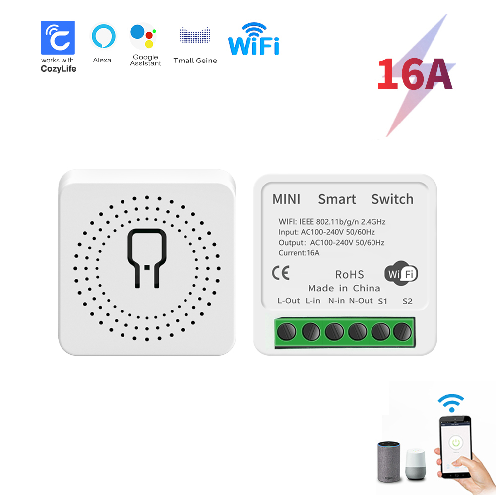 SIXWGH MiNi WiFi Smart Switch  - App Home Improvement review and price