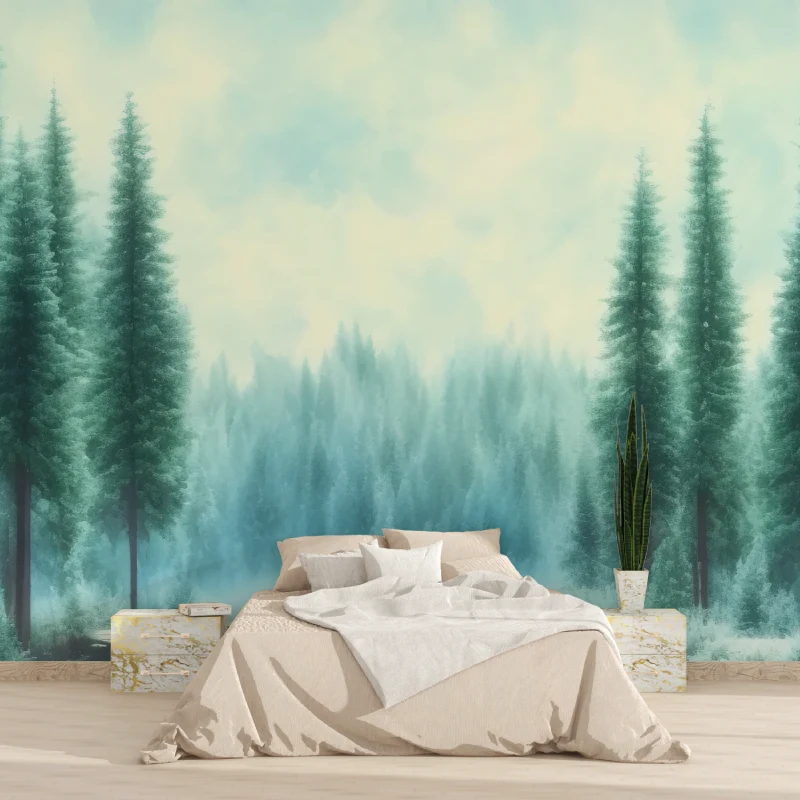 custom Green Forest wallpapers - Home Improvement Background review and price