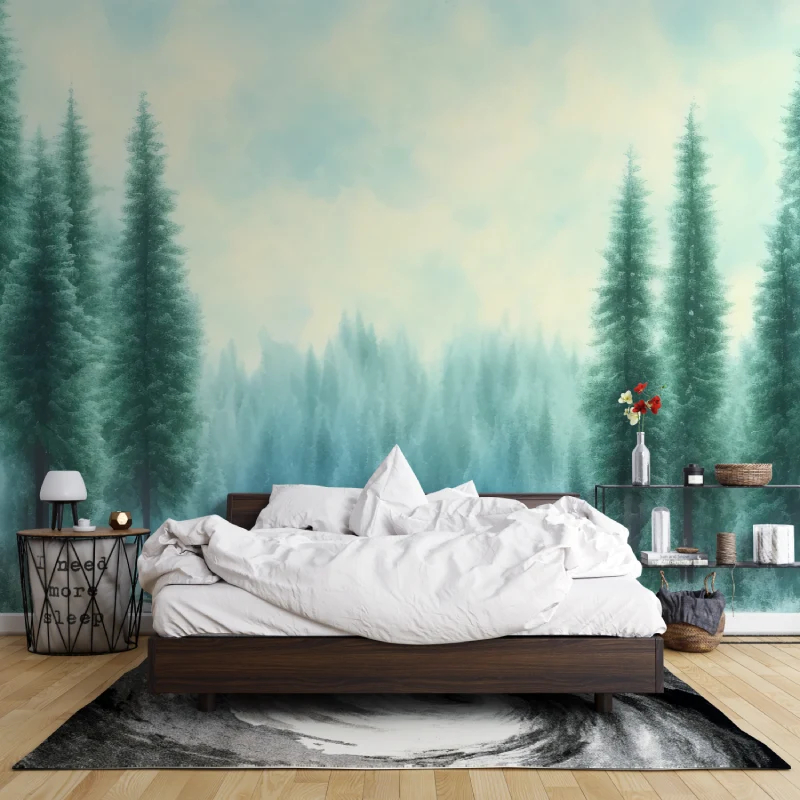 custom Green Forest wallpapers - Home Improvement Background review and price