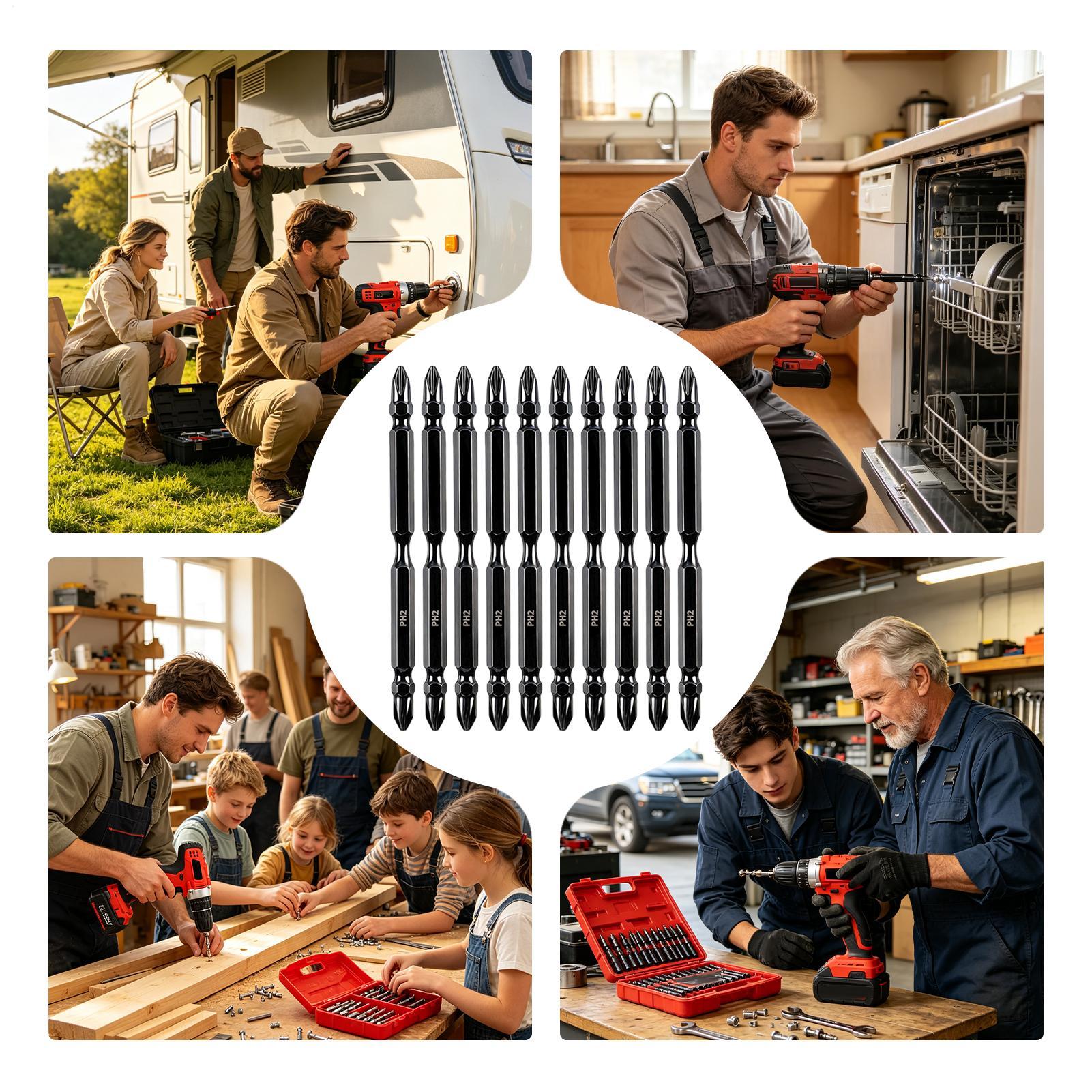 Magnetic Bits For Drill Double - Drill Bit Set review and price