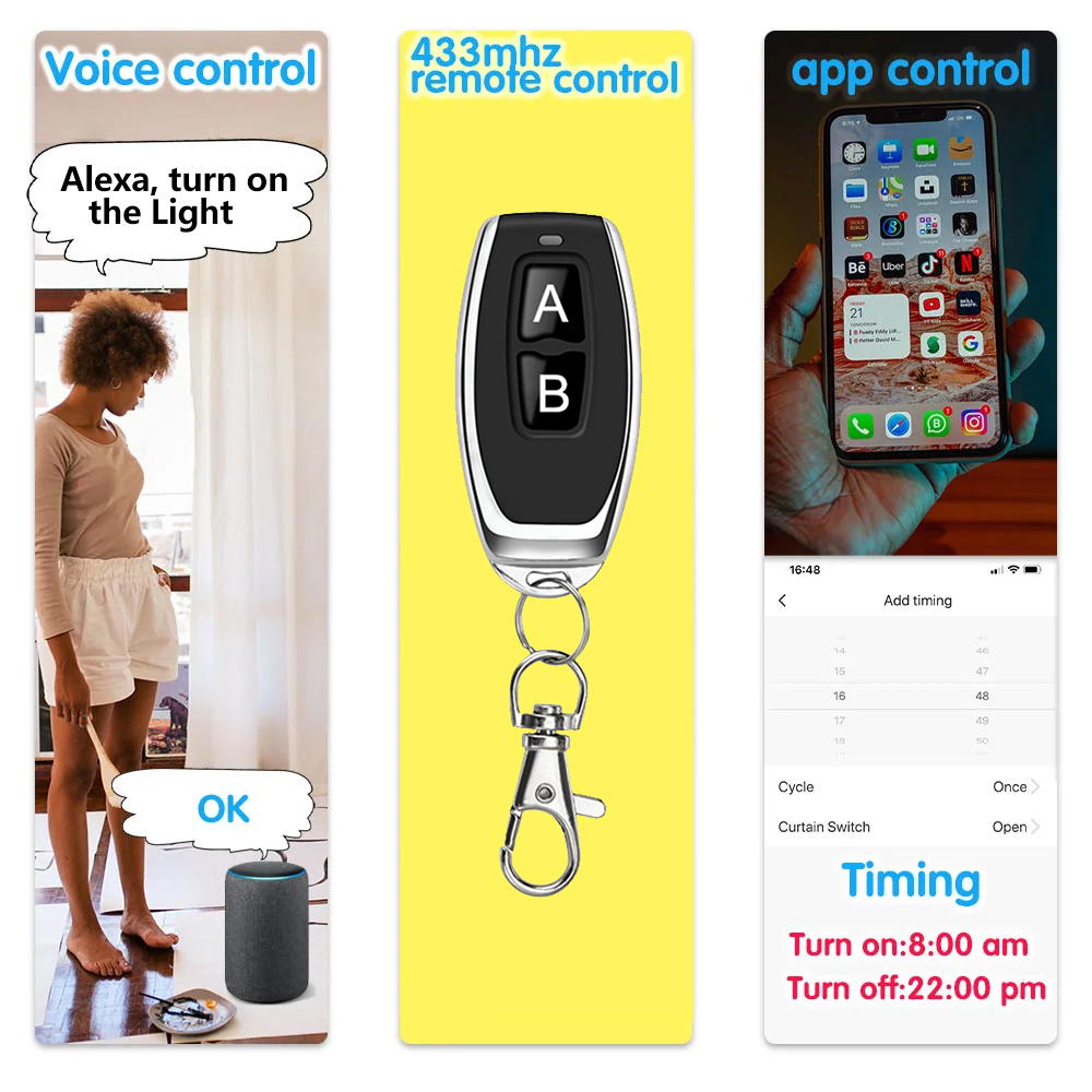 WiFi Smart Switch AC/DC 12V 24 - App Home Improvement review and price