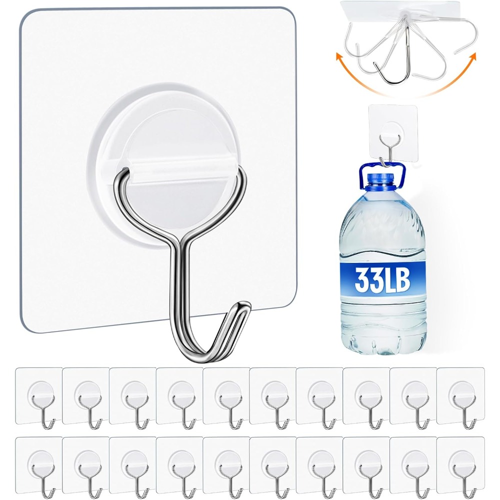 Heavy Duty Adhesive Wall Hooks - Home Improvement Usa review and price