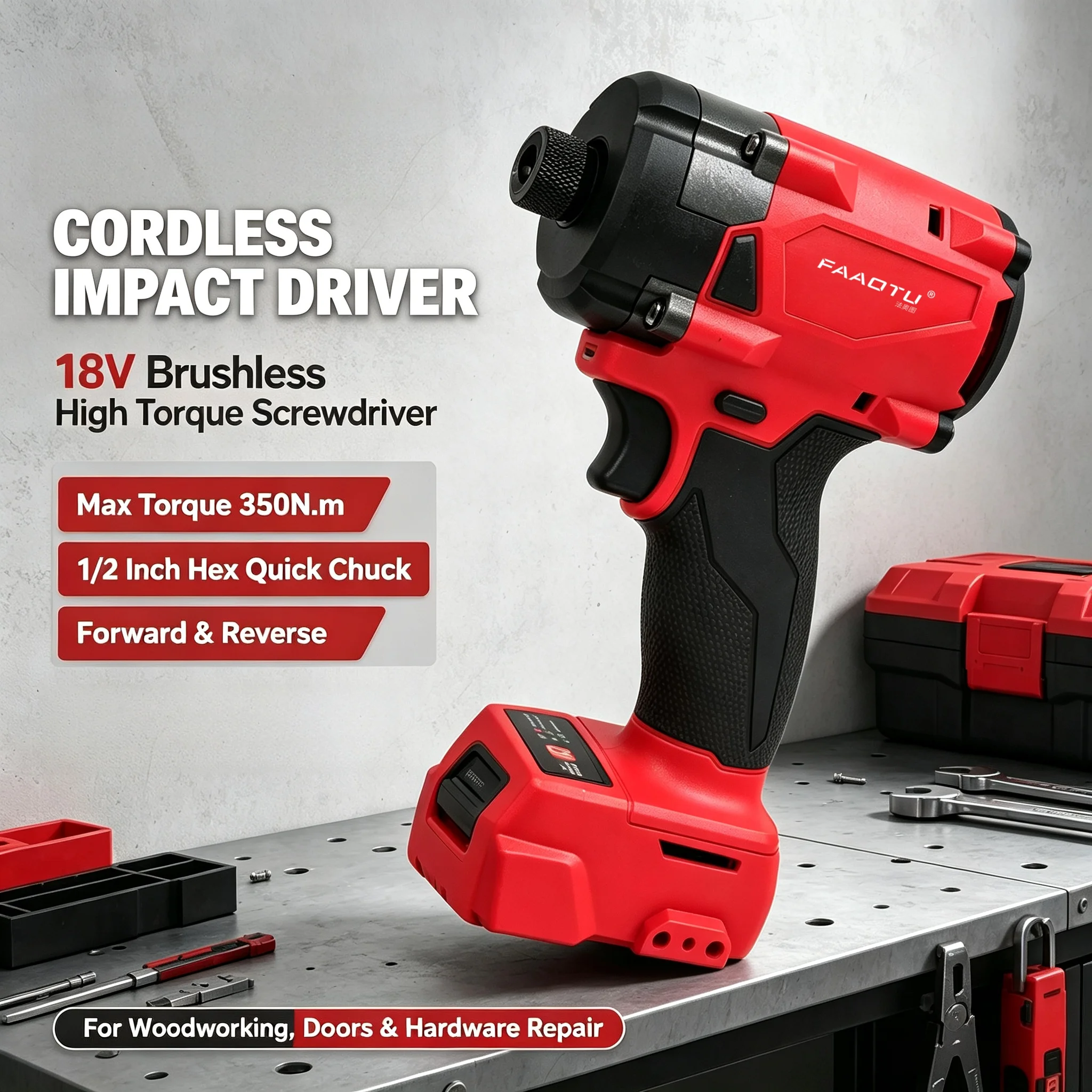 FAAOTU 18V Cordless Electric S - Home Improvement Usa review and price