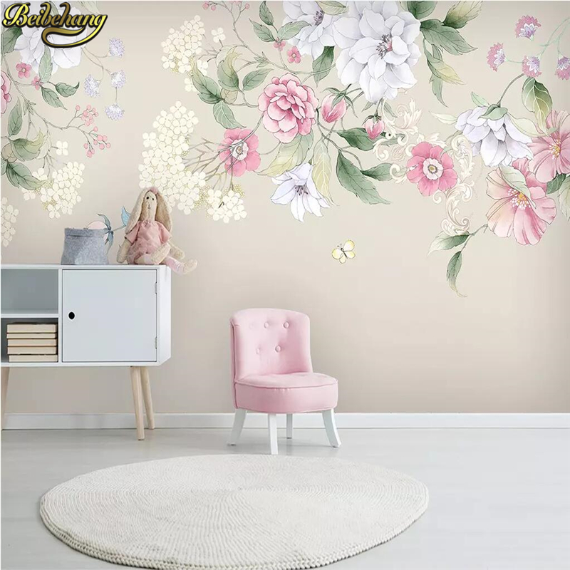 custom Modern floral wallpaper - Home Improvement Background review and price