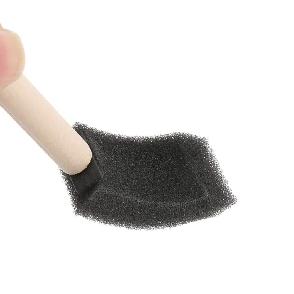 10Pcs Wood Handle Sponge Brush - Wood Stain Brush review and price