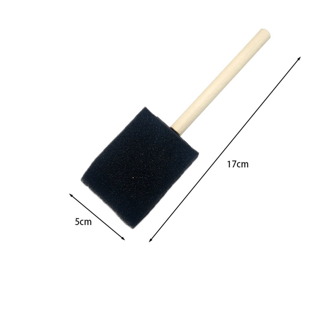 10Pcs Wood Handle Sponge Brush - Wood Stain Brush review and price