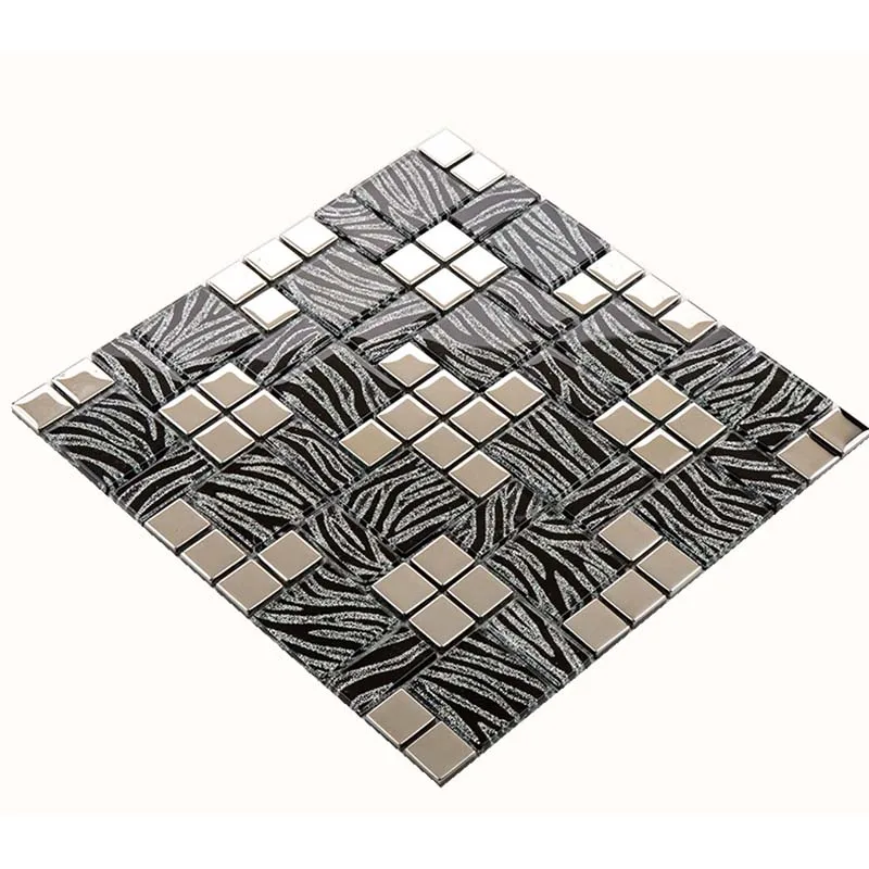 Luxury Black Silver Glass  Mos - Home Improvement Background review and price